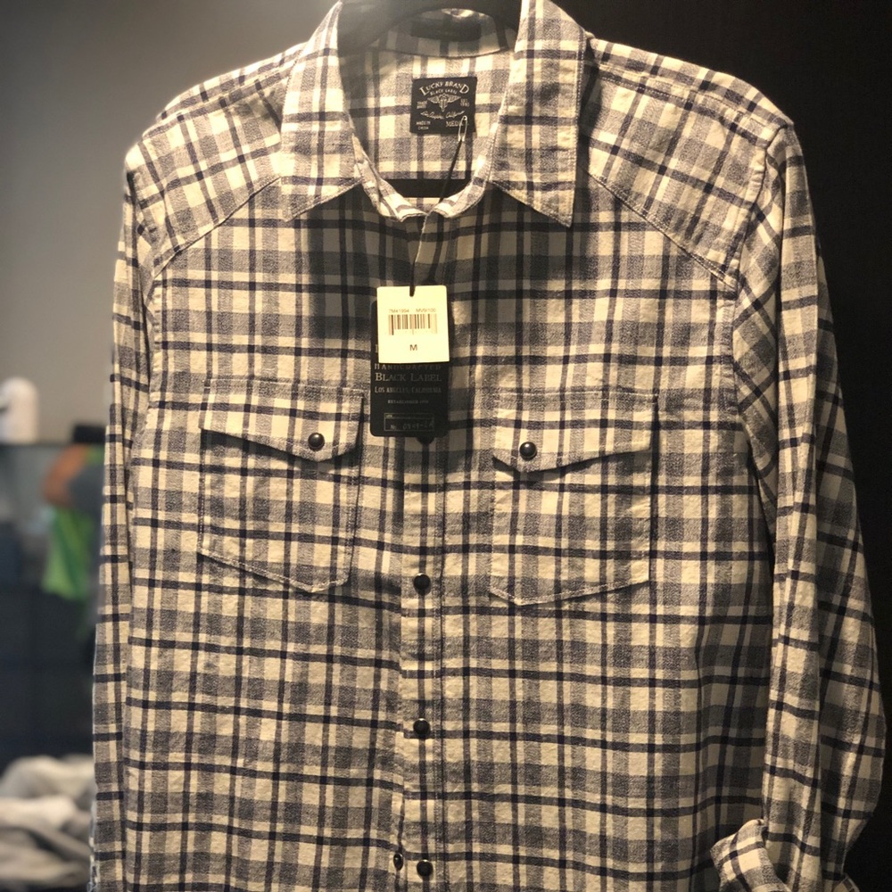 Casual button down.